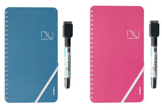 【新製品】スリムタイプのノート型ホワイトボード「nu board LIGHT」に新色登場
